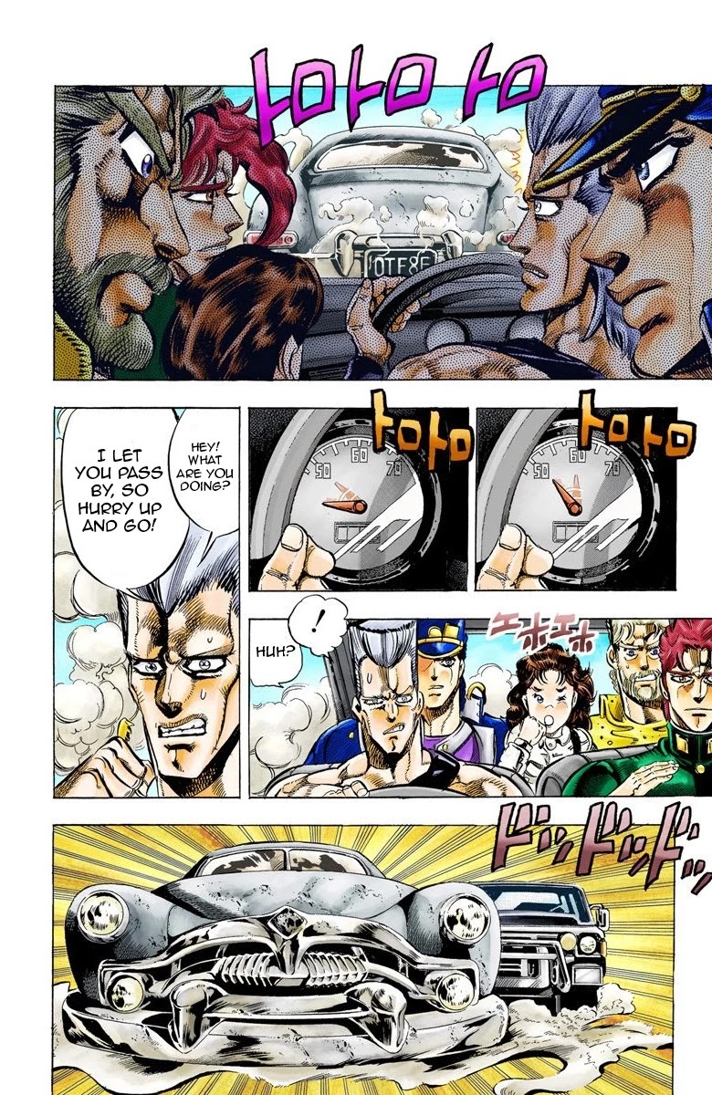 JoJo's Bizarre Adventure Part 3 - Stardust Crusaders (Official Colored) chapter 37 page 12