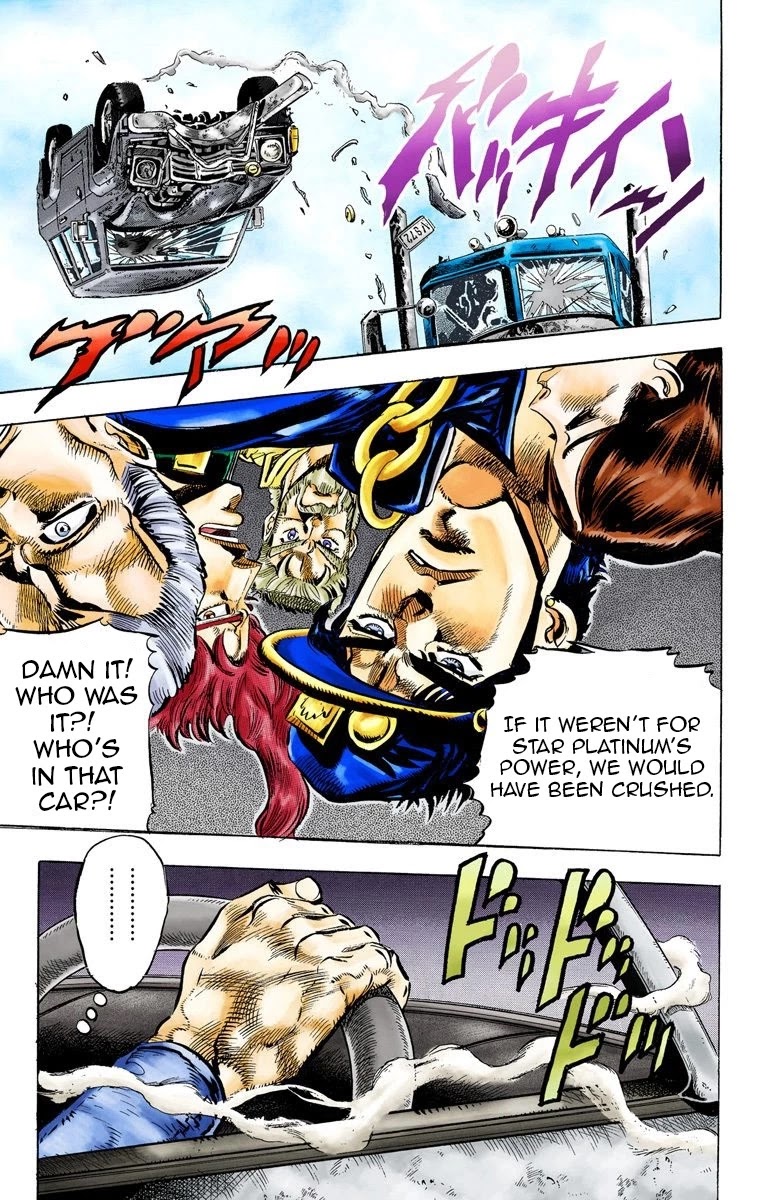 JoJo's Bizarre Adventure Part 3 - Stardust Crusaders (Official Colored) chapter 37 page 19