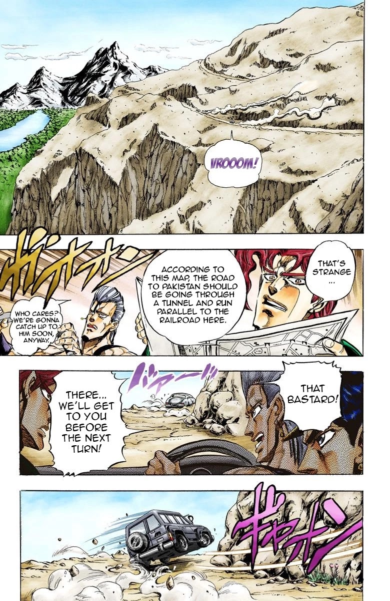 JoJo's Bizarre Adventure Part 3 - Stardust Crusaders (Official Colored) chapter 38 page 16