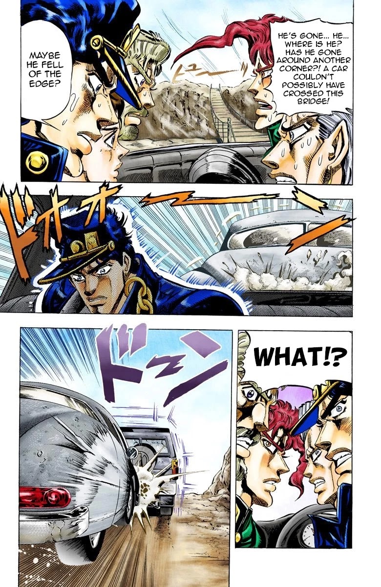 JoJo's Bizarre Adventure Part 3 - Stardust Crusaders (Official Colored) chapter 38 page 18