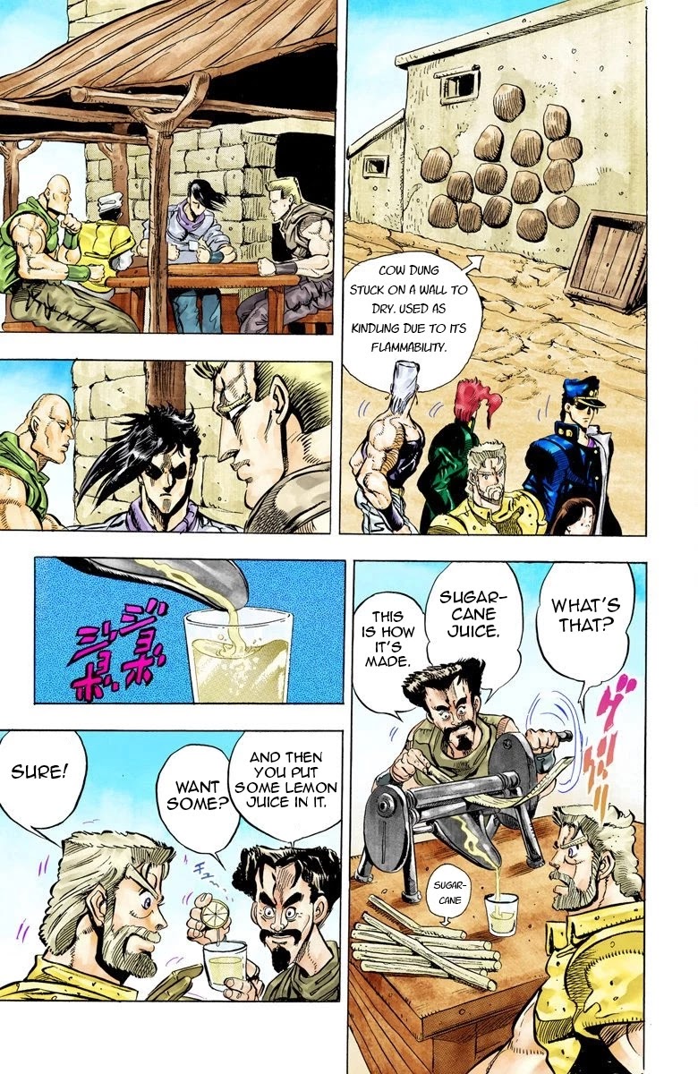 JoJo's Bizarre Adventure Part 3 - Stardust Crusaders (Official Colored) chapter 38 page 6