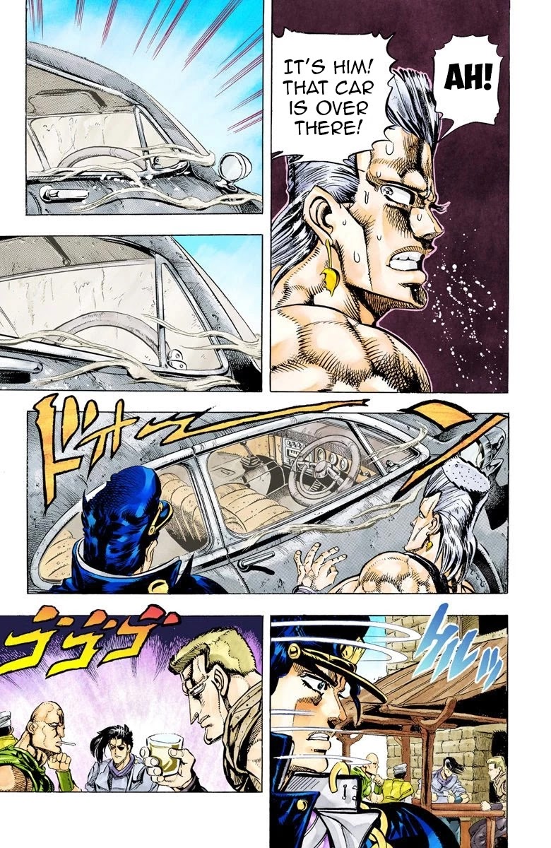 JoJo's Bizarre Adventure Part 3 - Stardust Crusaders (Official Colored) chapter 38 page 8