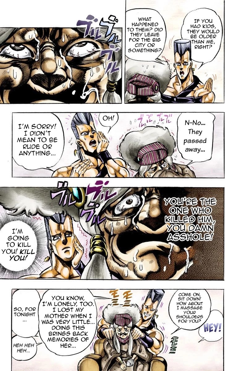 JoJo's Bizarre Adventure Part 3 - Stardust Crusaders (Official Colored) chapter 44 page 10