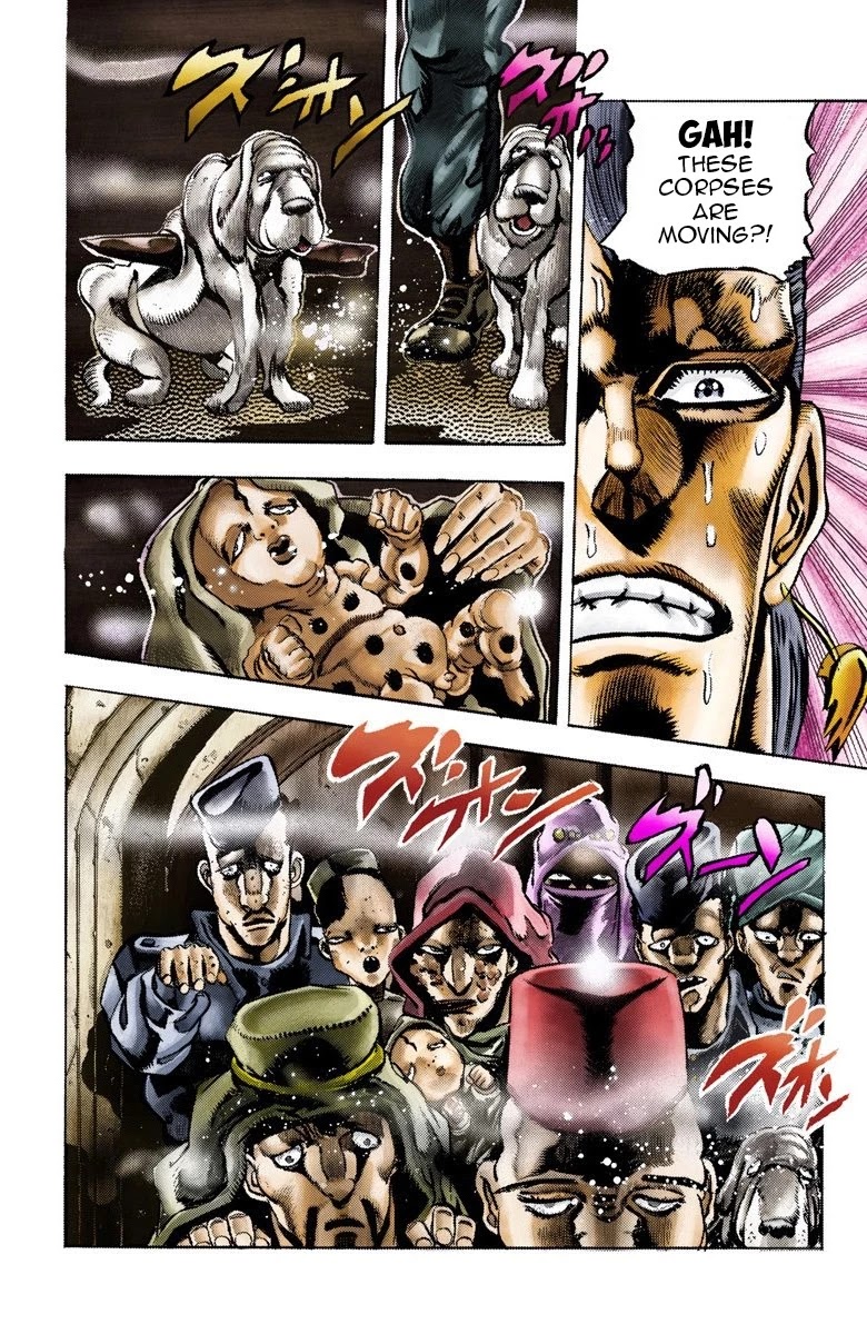 JoJo's Bizarre Adventure Part 3 - Stardust Crusaders (Official Colored) chapter 44 page 19