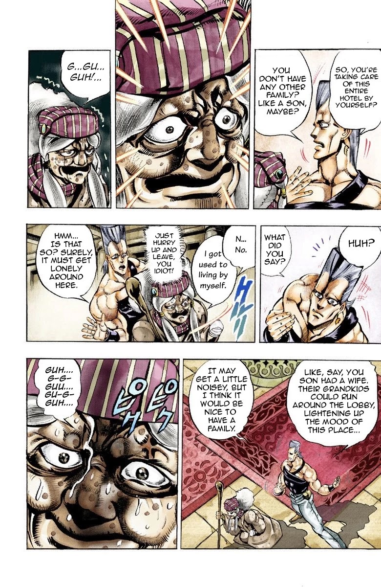 JoJo's Bizarre Adventure Part 3 - Stardust Crusaders (Official Colored) chapter 44 page 9