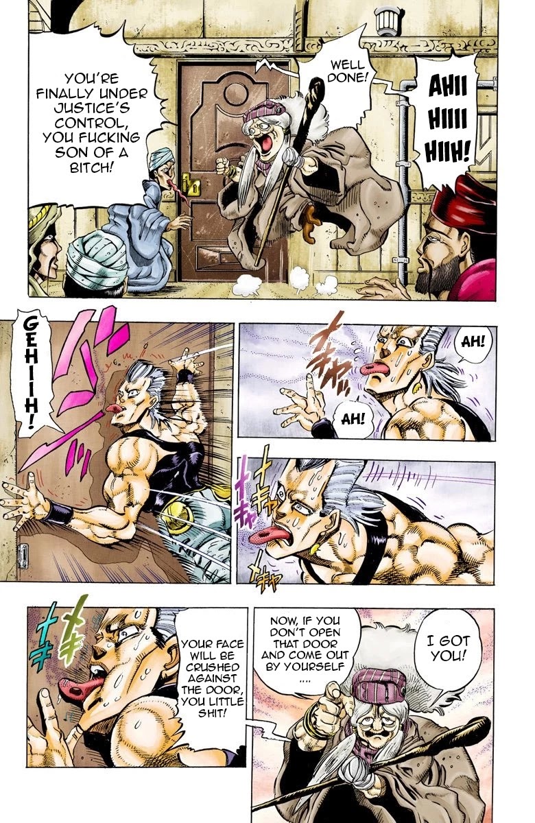 JoJo's Bizarre Adventure Part 3 - Stardust Crusaders (Official Colored) chapter 45 page 13