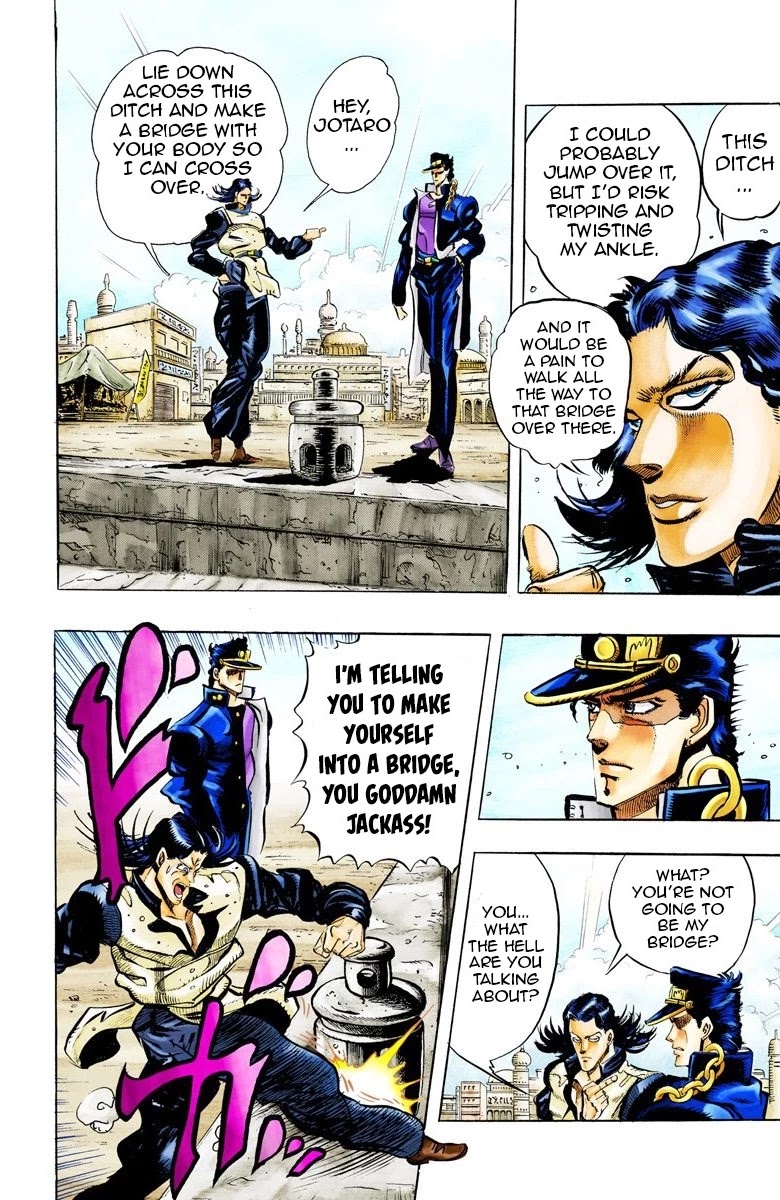 JoJo's Bizarre Adventure Part 3 - Stardust Crusaders (Official Colored) chapter 49 page 16