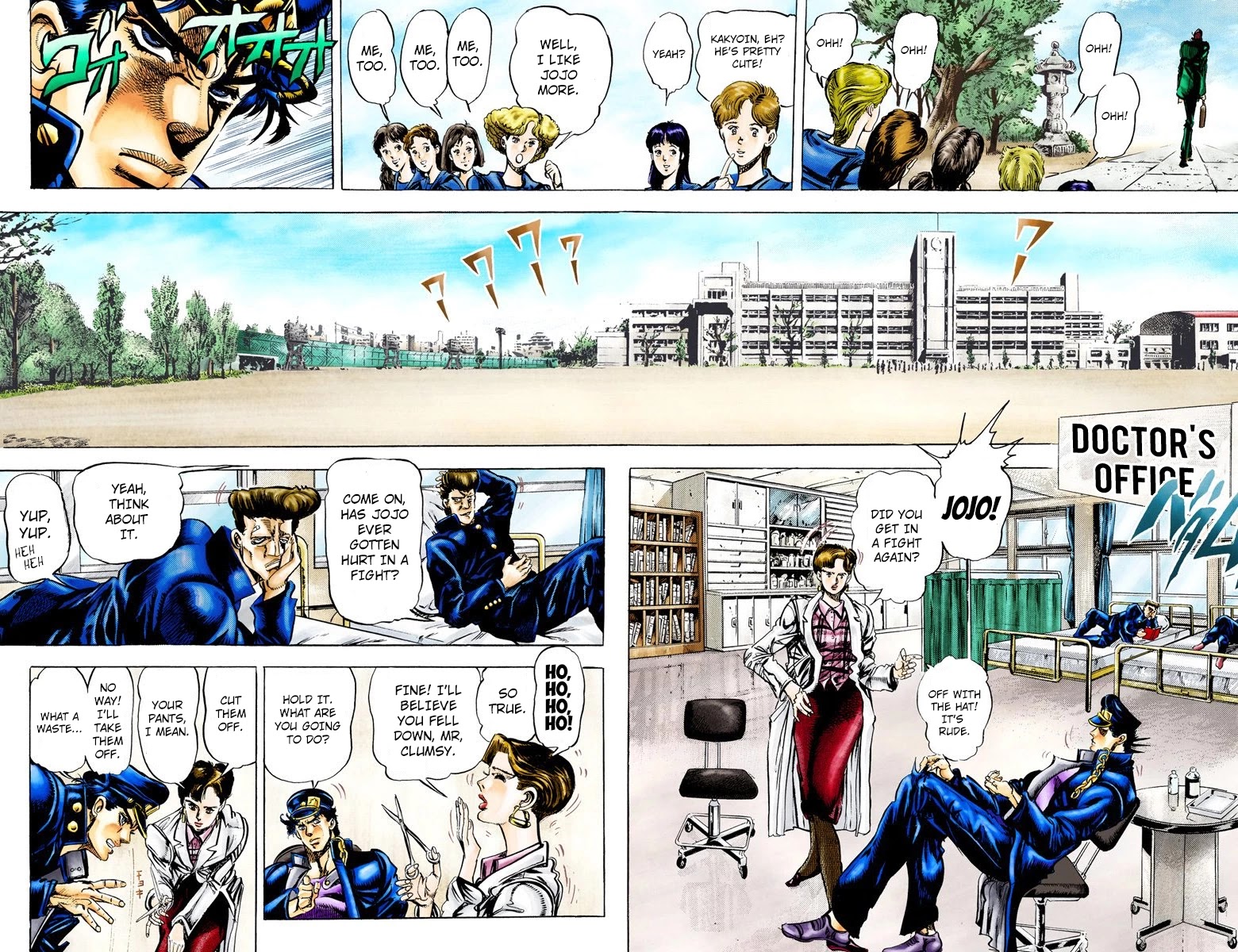 JoJo's Bizarre Adventure Part 3 - Stardust Crusaders (Official Colored) chapter 5 page 9