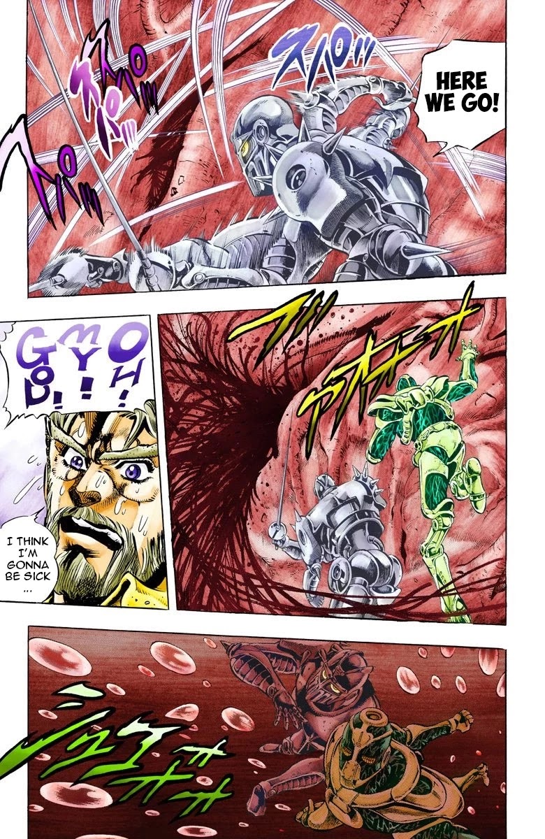 JoJo's Bizarre Adventure Part 3 - Stardust Crusaders (Official Colored) chapter 50 page 4