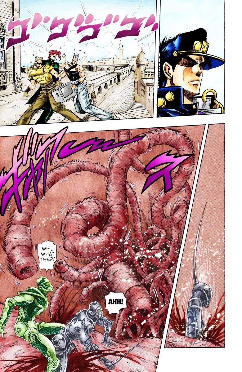 JoJo's Bizarre Adventure Part 3 - Stardust Crusaders (Official Colored) chapter 50 page 8