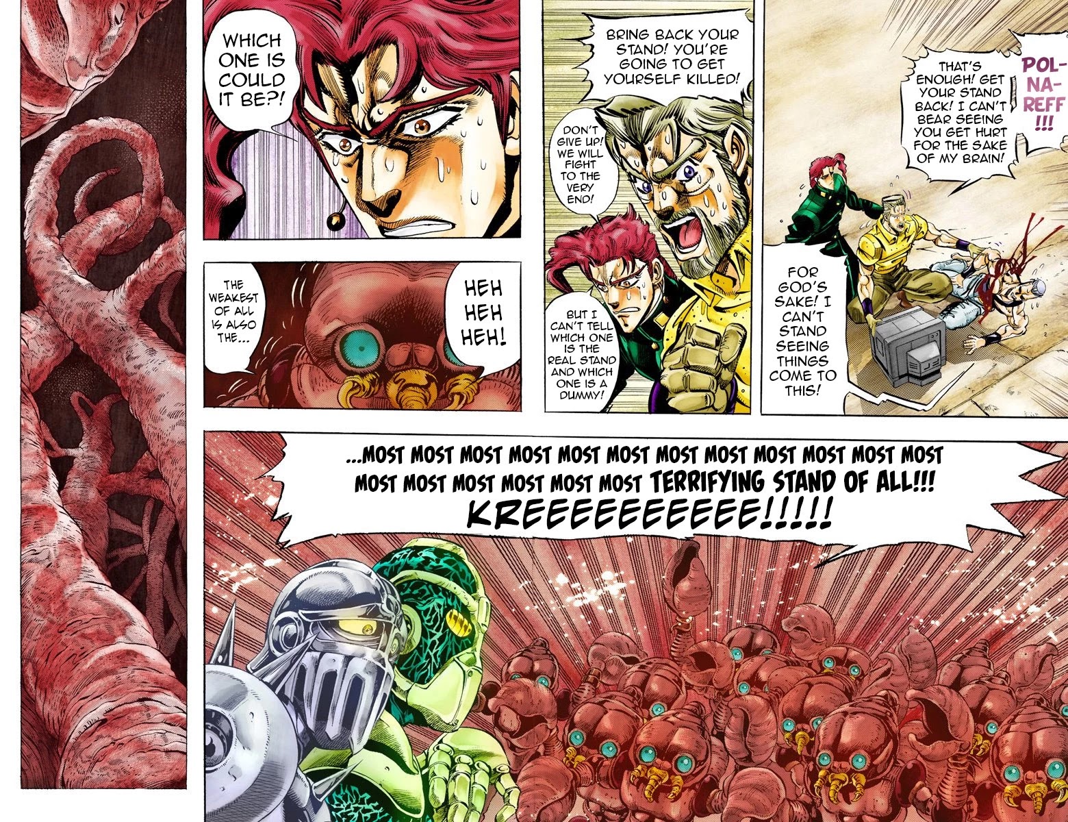 JoJo's Bizarre Adventure Part 3 - Stardust Crusaders (Official Colored) chapter 51 page 8