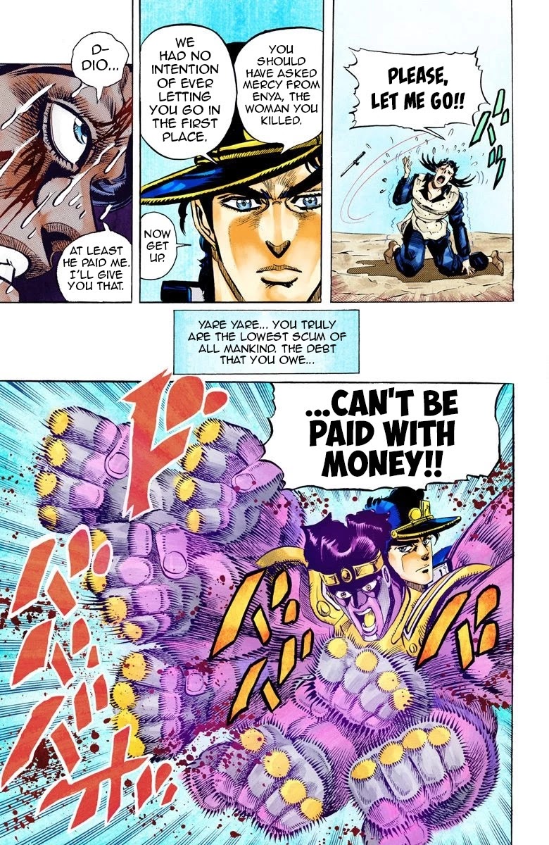 JoJo's Bizarre Adventure Part 3 - Stardust Crusaders (Official Colored) chapter 52 page 15