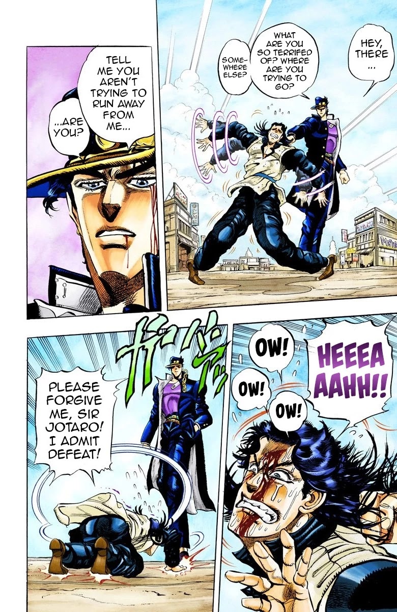 JoJo's Bizarre Adventure Part 3 - Stardust Crusaders (Official Colored) chapter 52 page 4