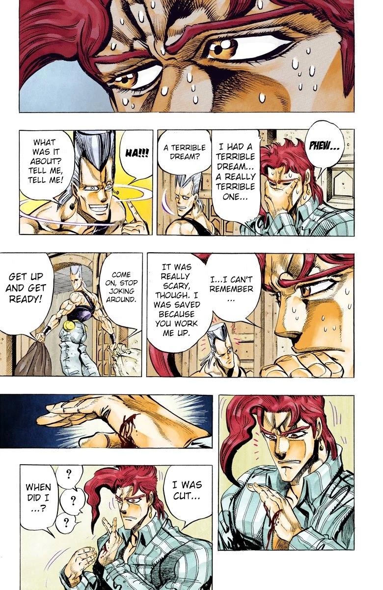 JoJo's Bizarre Adventure Part 3 - Stardust Crusaders (Official Colored) chapter 55 page 9