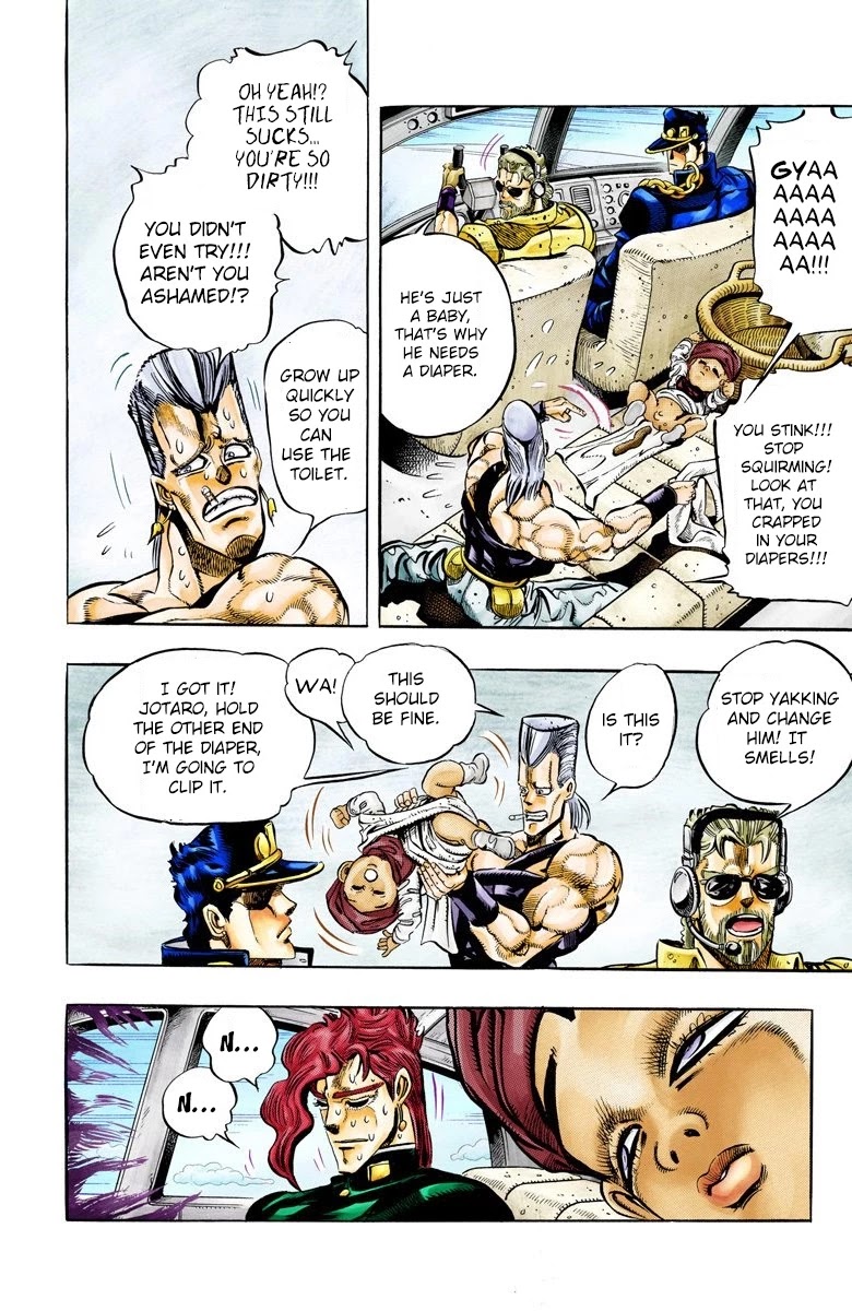 JoJo's Bizarre Adventure Part 3 - Stardust Crusaders (Official Colored) chapter 56 page 16