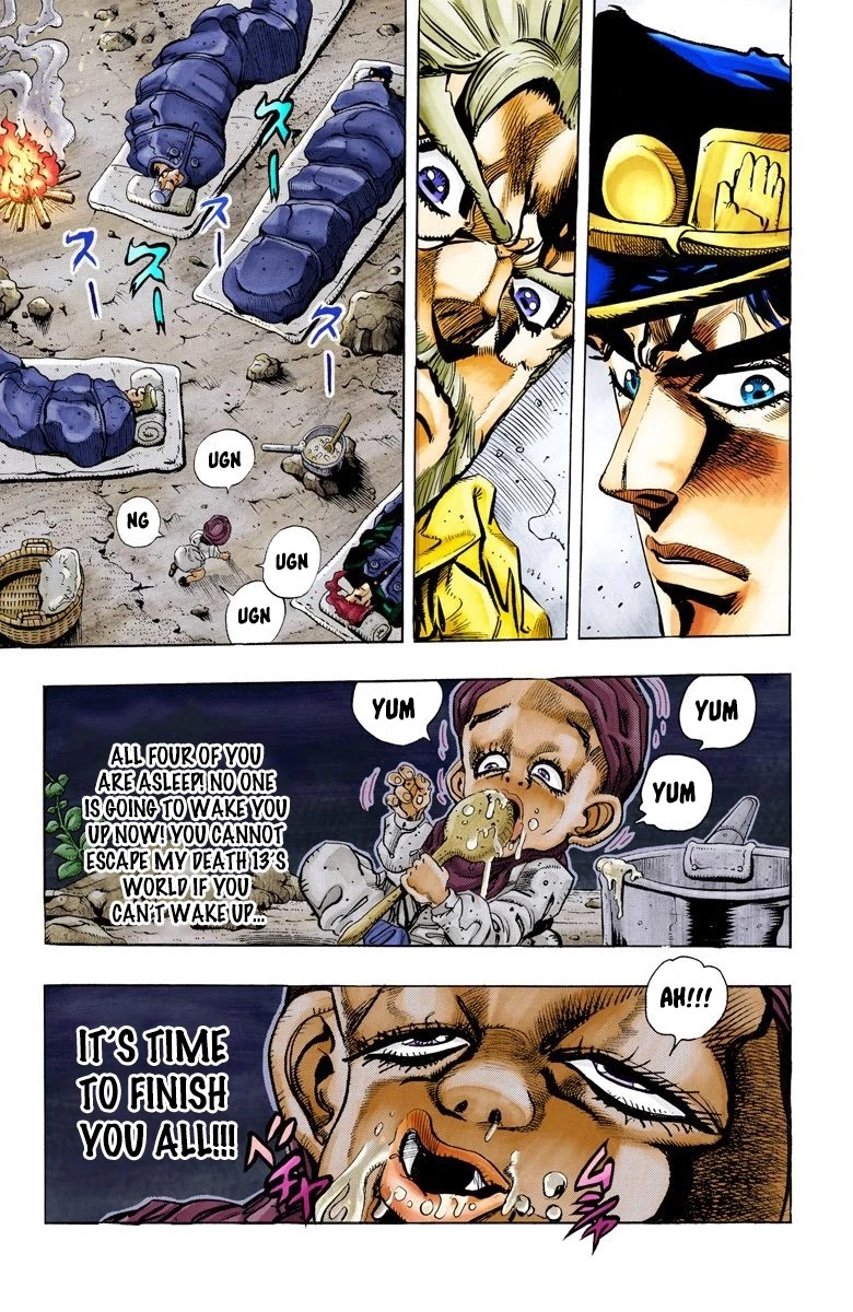 JoJo's Bizarre Adventure Part 3 - Stardust Crusaders (Official Colored) chapter 59 page 5