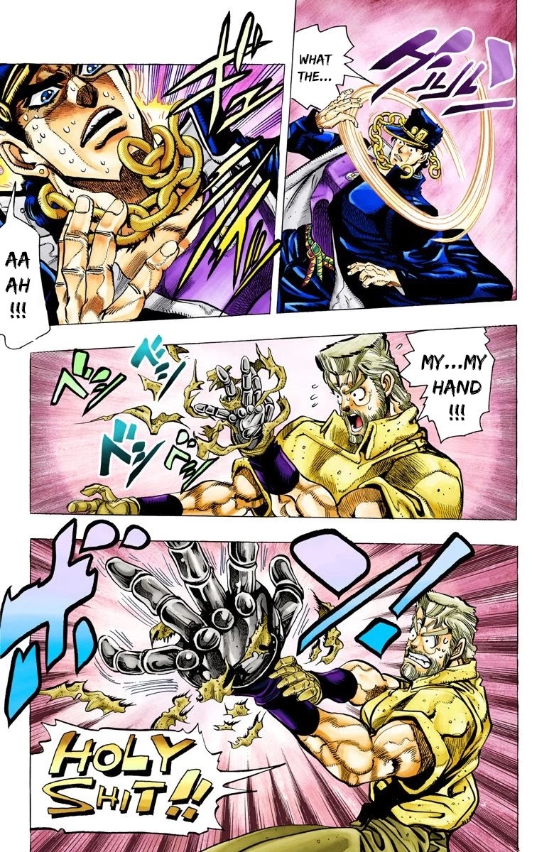 JoJo's Bizarre Adventure Part 3 - Stardust Crusaders (Official Colored) chapter 59 page 9