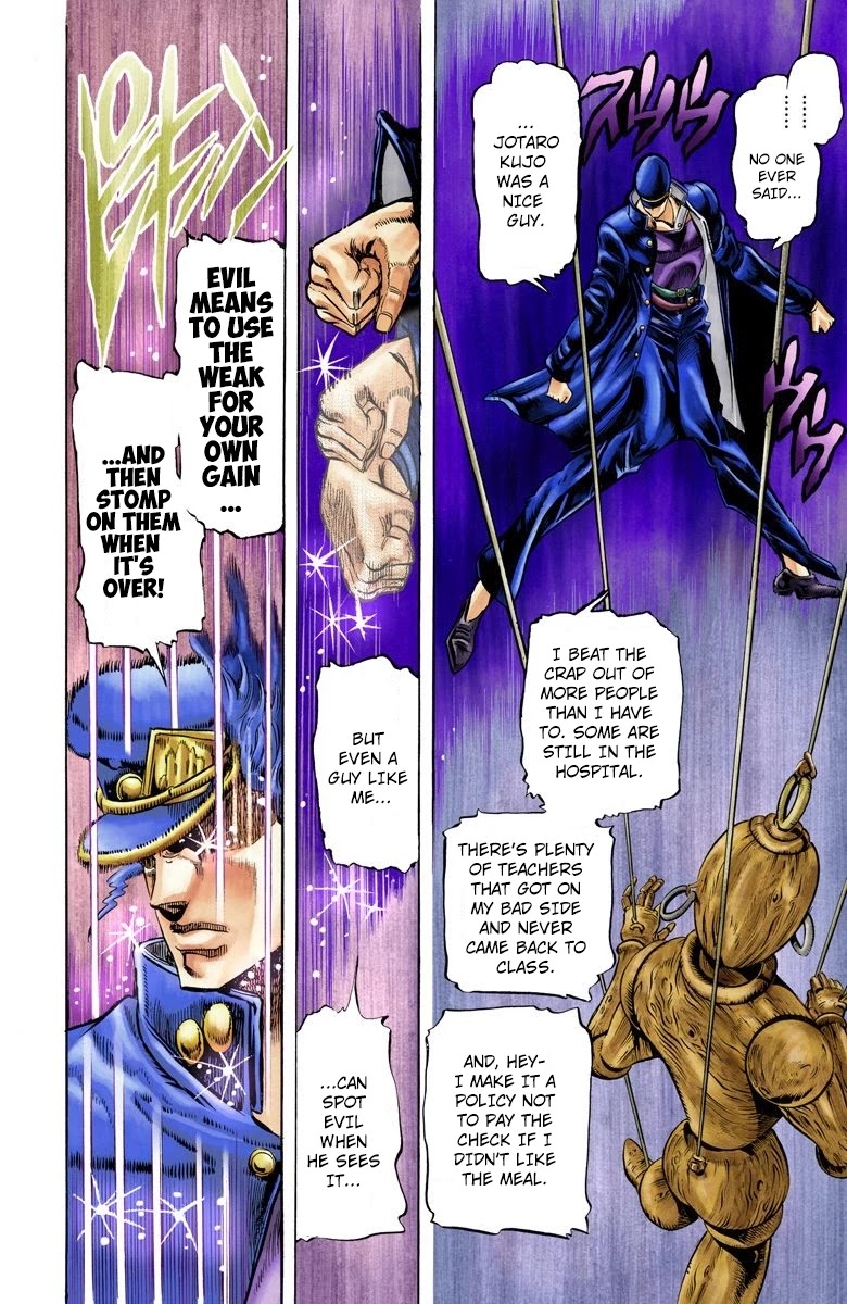 JoJo's Bizarre Adventure Part 3 - Stardust Crusaders (Official Colored) chapter 6 page 10