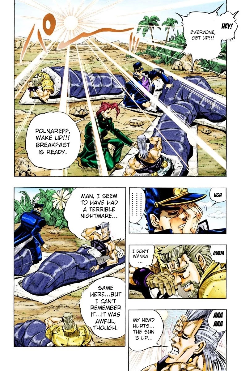 JoJo's Bizarre Adventure Part 3 - Stardust Crusaders (Official Colored) chapter 60 page 15