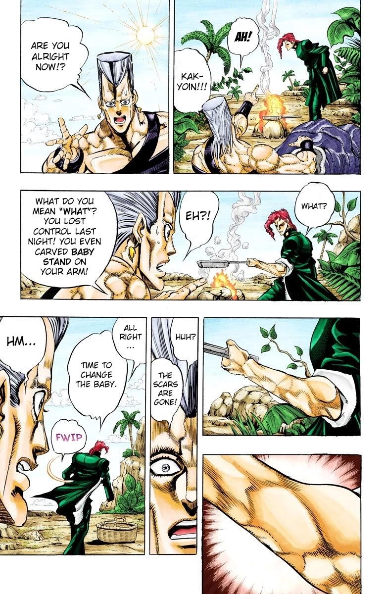 JoJo's Bizarre Adventure Part 3 - Stardust Crusaders (Official Colored) chapter 60 page 16