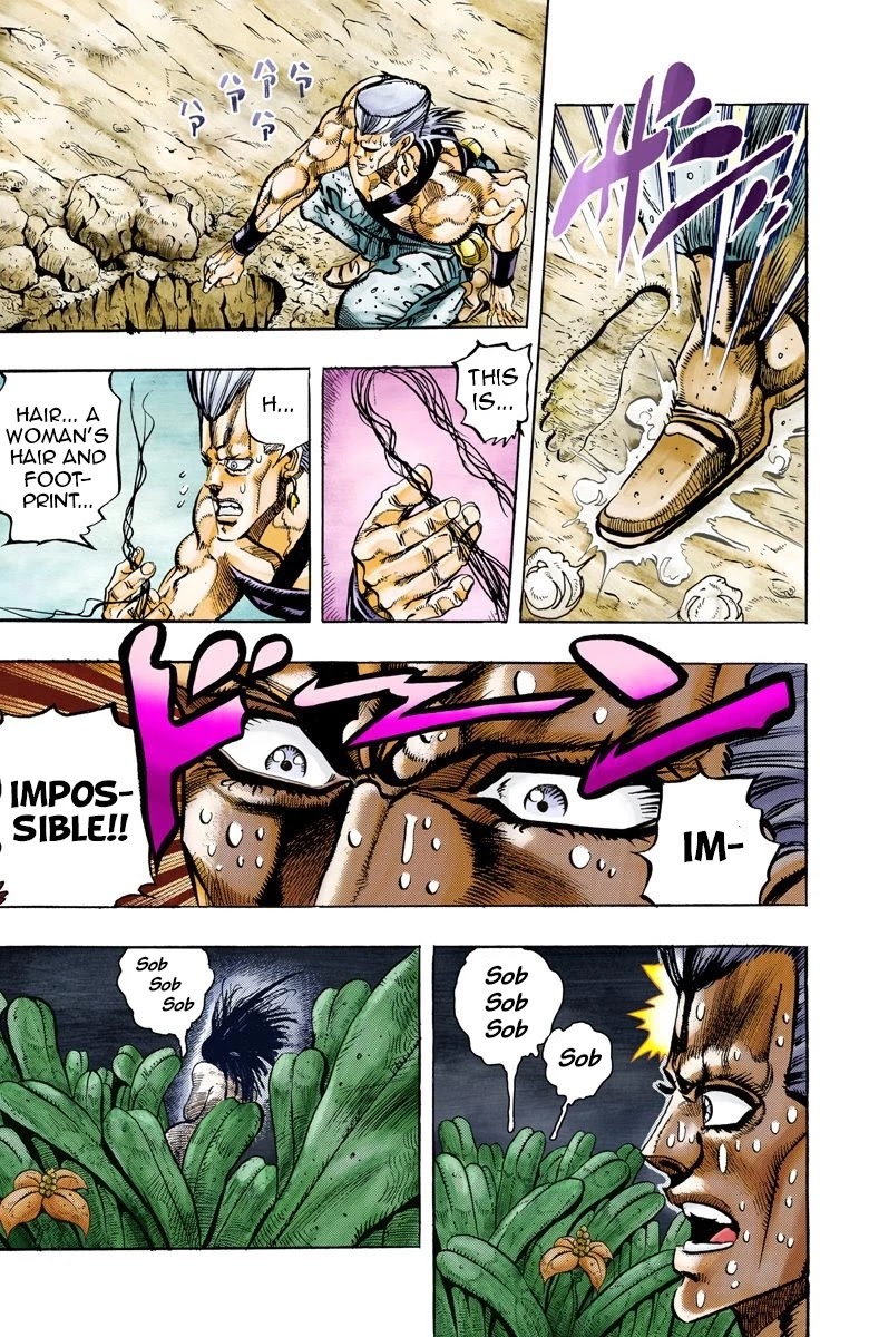 JoJo's Bizarre Adventure Part 3 - Stardust Crusaders (Official Colored) chapter 62 page 17