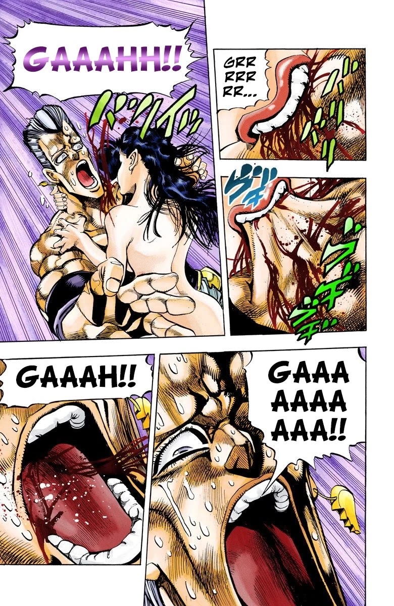 JoJo's Bizarre Adventure Part 3 - Stardust Crusaders (Official Colored) chapter 63 page 11