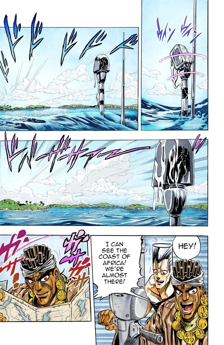 JoJo's Bizarre Adventure Part 3 - Stardust Crusaders (Official Colored) chapter 66 page 12