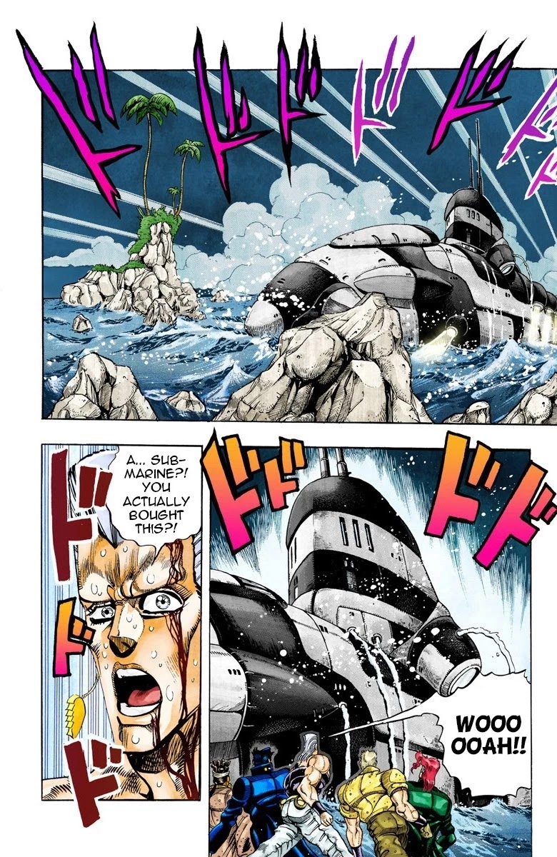 JoJo's Bizarre Adventure Part 3 - Stardust Crusaders (Official Colored) chapter 66 page 8