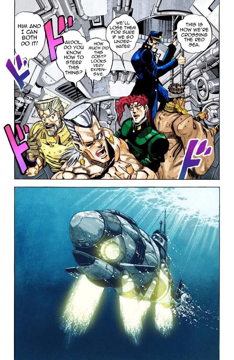 JoJo's Bizarre Adventure Part 3 - Stardust Crusaders (Official Colored) chapter 66 page 9