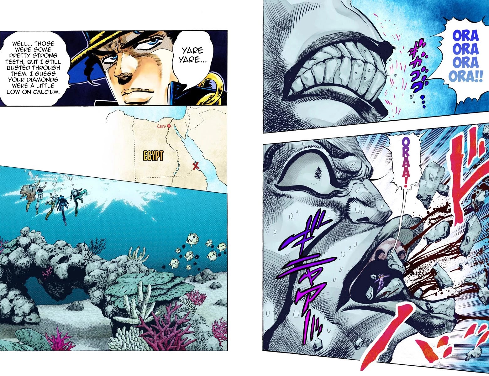 JoJo's Bizarre Adventure Part 3 - Stardust Crusaders (Official Colored) chapter 69 page 10