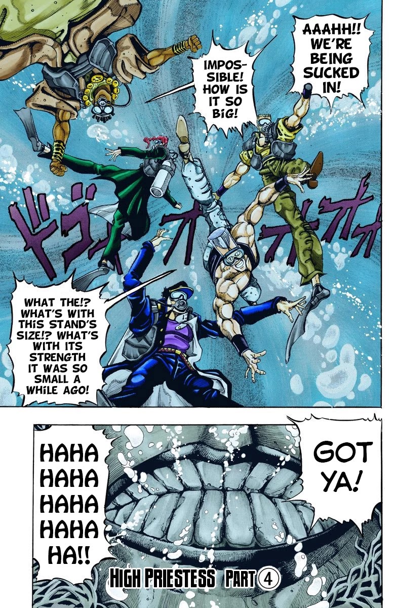 JoJo's Bizarre Adventure Part 3 - Stardust Crusaders (Official Colored) chapter 69 page 2