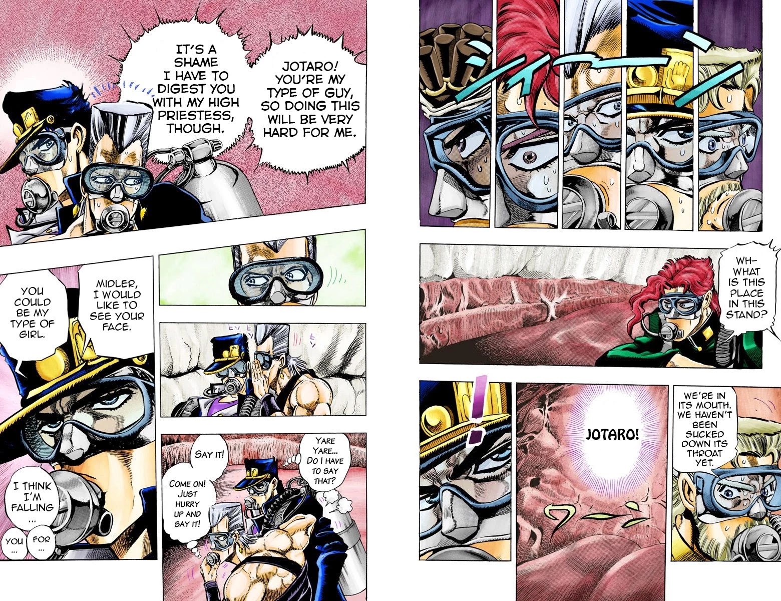 JoJo's Bizarre Adventure Part 3 - Stardust Crusaders (Official Colored) chapter 69 page 4