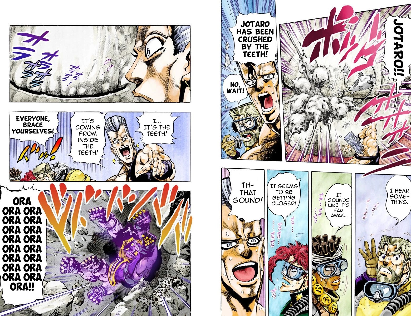 JoJo's Bizarre Adventure Part 3 - Stardust Crusaders (Official Colored) chapter 69 page 8