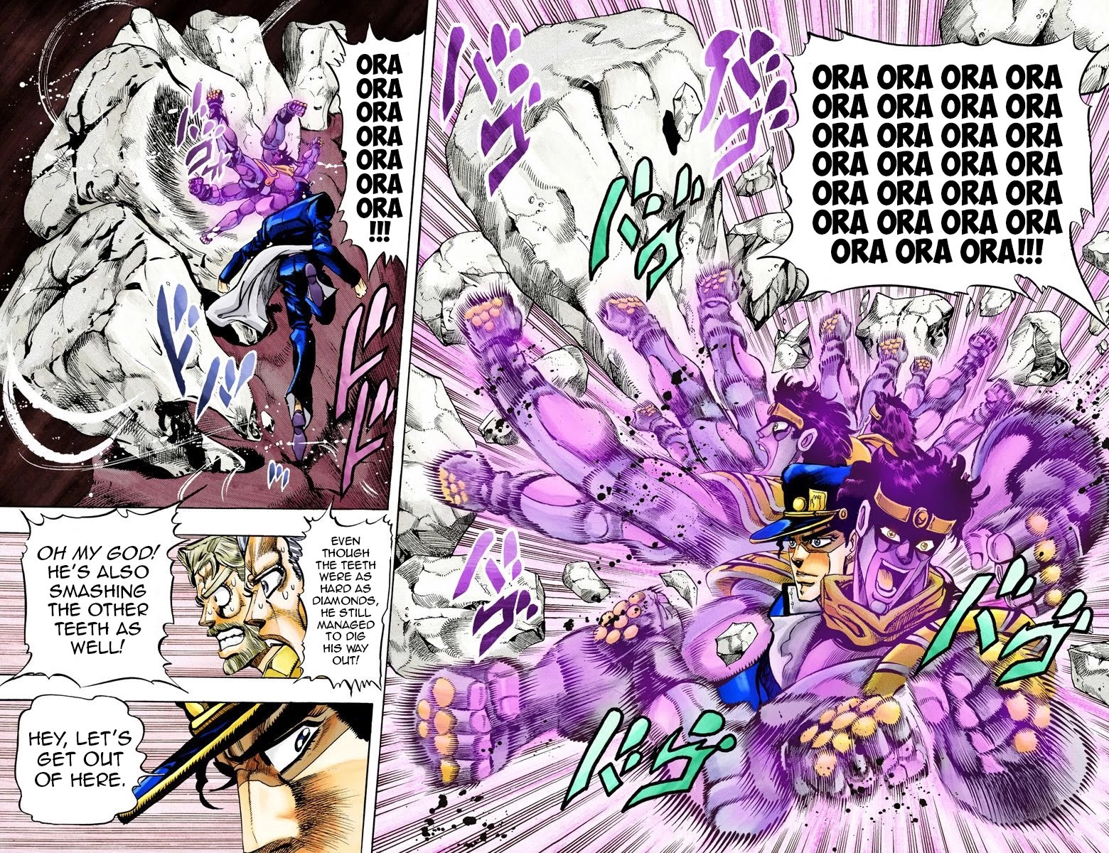 JoJo's Bizarre Adventure Part 3 - Stardust Crusaders (Official Colored) chapter 69 page 9