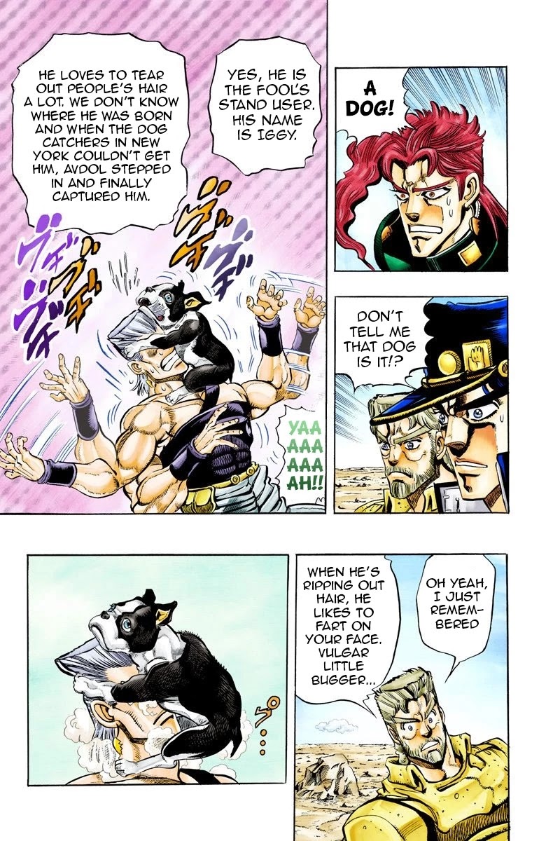 JoJo's Bizarre Adventure Part 3 - Stardust Crusaders (Official Colored) chapter 70 page 13