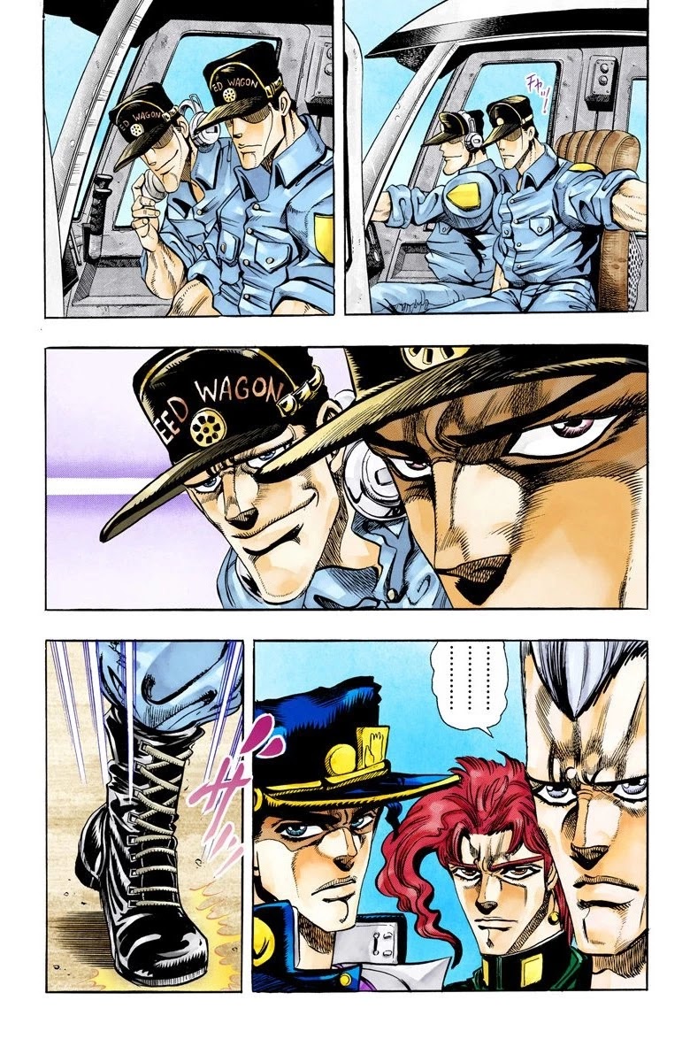 JoJo's Bizarre Adventure Part 3 - Stardust Crusaders (Official Colored) chapter 70 page 8