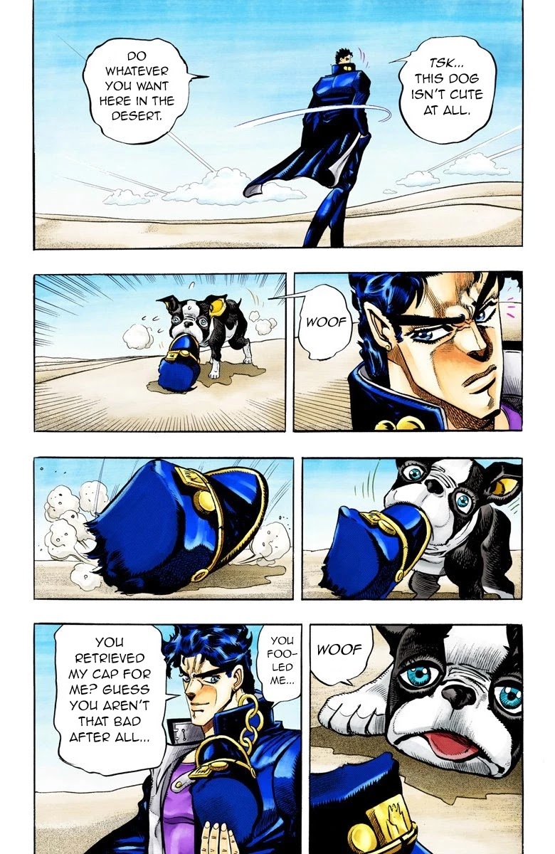 JoJo's Bizarre Adventure Part 3 - Stardust Crusaders (Official Colored) chapter 75 page 16