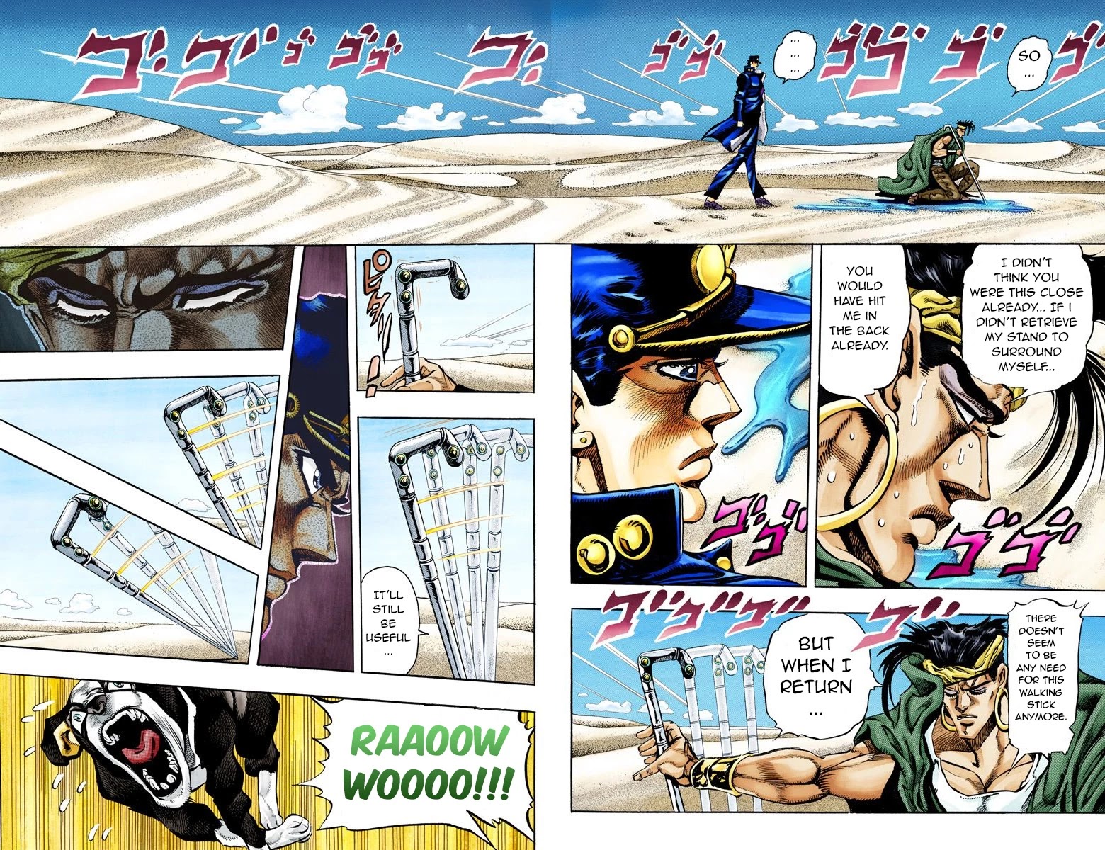 JoJo's Bizarre Adventure Part 3 - Stardust Crusaders (Official Colored) chapter 75 page 5