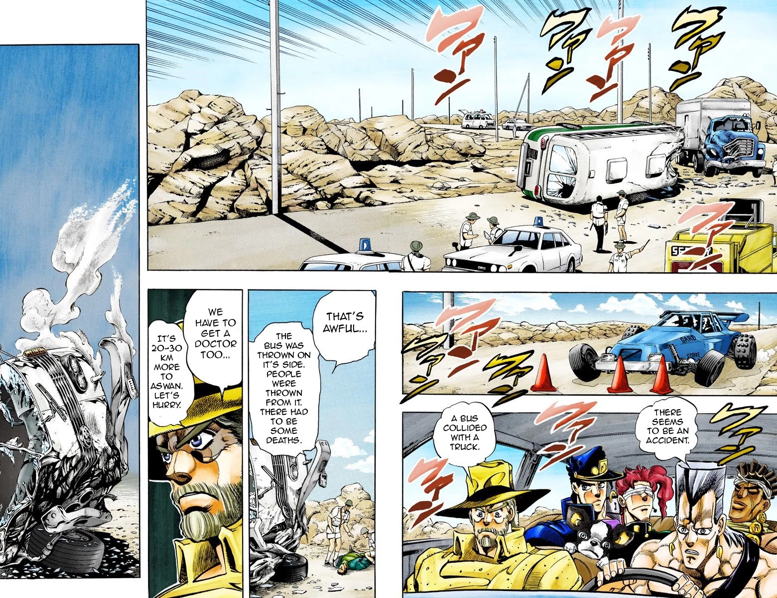 JoJo's Bizarre Adventure Part 3 - Stardust Crusaders (Official Colored) chapter 76 page 10