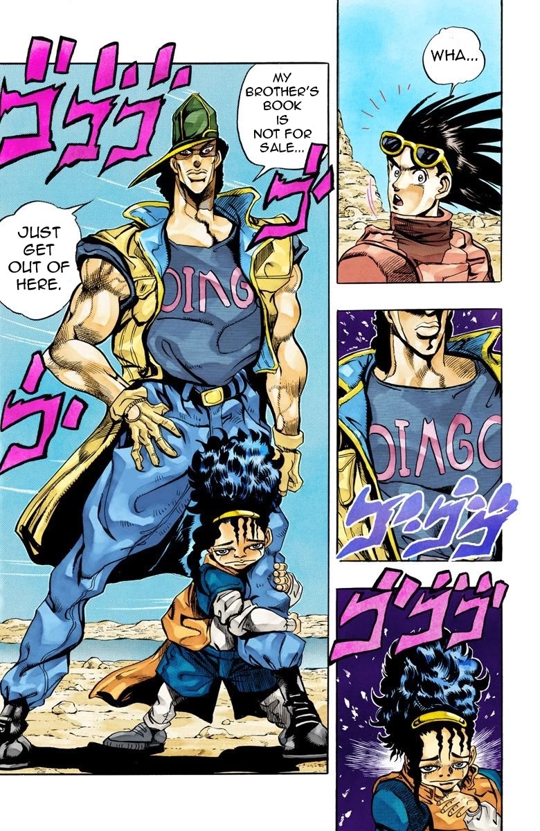 JoJo's Bizarre Adventure Part 3 - Stardust Crusaders (Official Colored) chapter 76 page 7