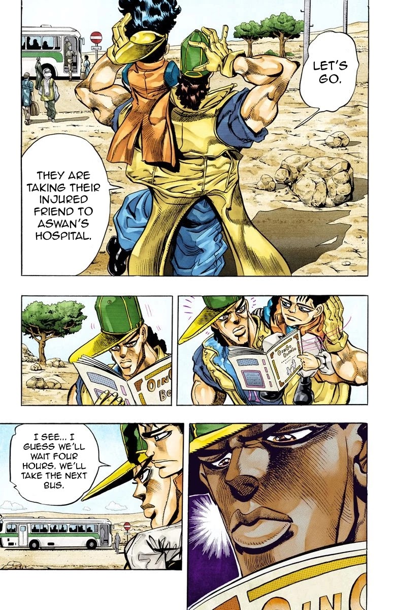 JoJo's Bizarre Adventure Part 3 - Stardust Crusaders (Official Colored) chapter 76 page 9