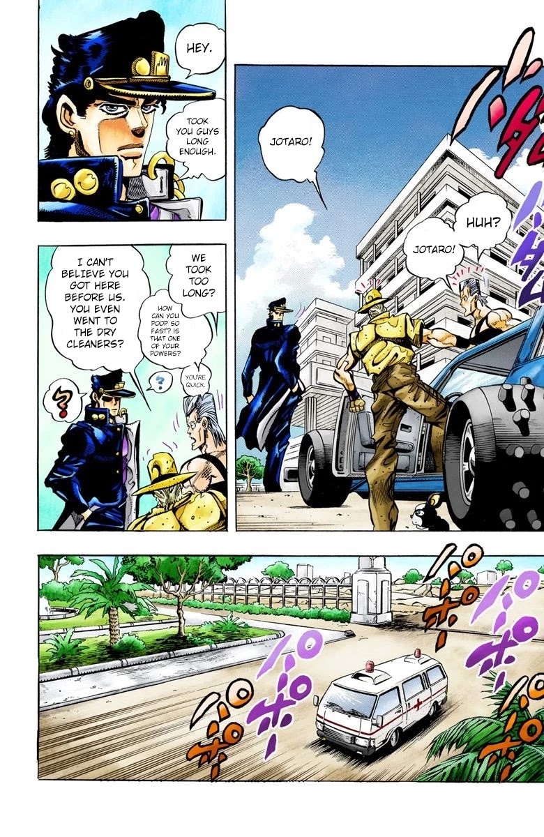 JoJo's Bizarre Adventure Part 3 - Stardust Crusaders (Official Colored) chapter 79 page 20