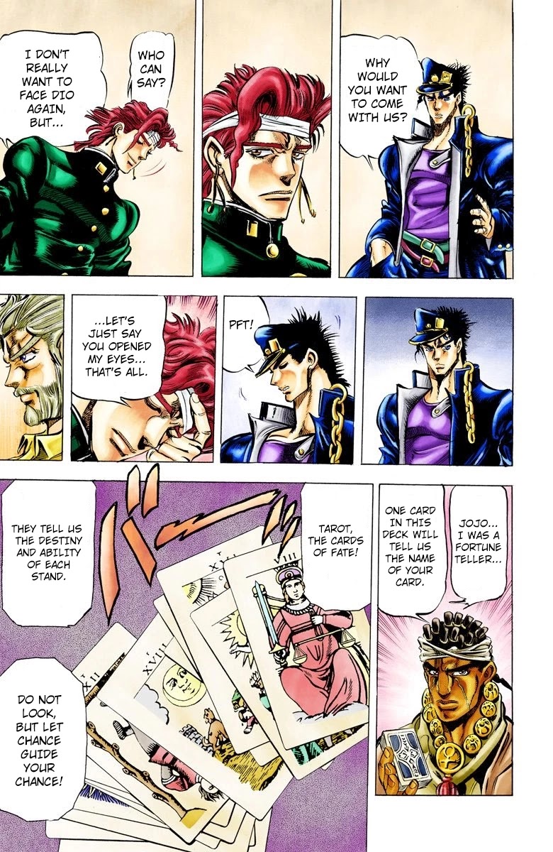 JoJo's Bizarre Adventure Part 3 - Stardust Crusaders (Official Colored) chapter 8 page 19