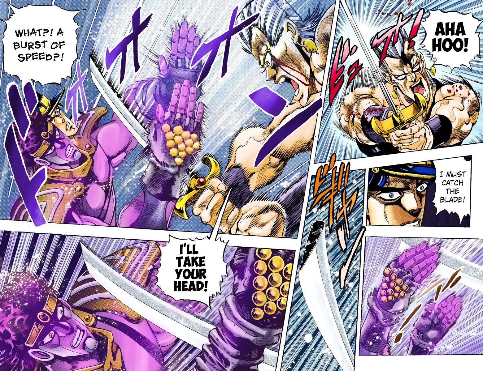 JoJo's Bizarre Adventure Part 3 - Stardust Crusaders (Official Colored) chapter 84 page 8