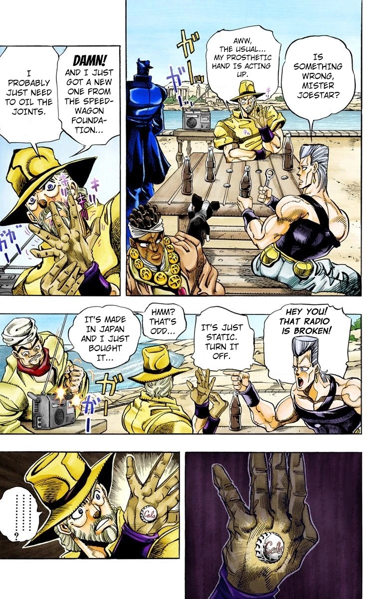 JoJo's Bizarre Adventure Part 3 - Stardust Crusaders (Official Colored) chapter 86 page 10