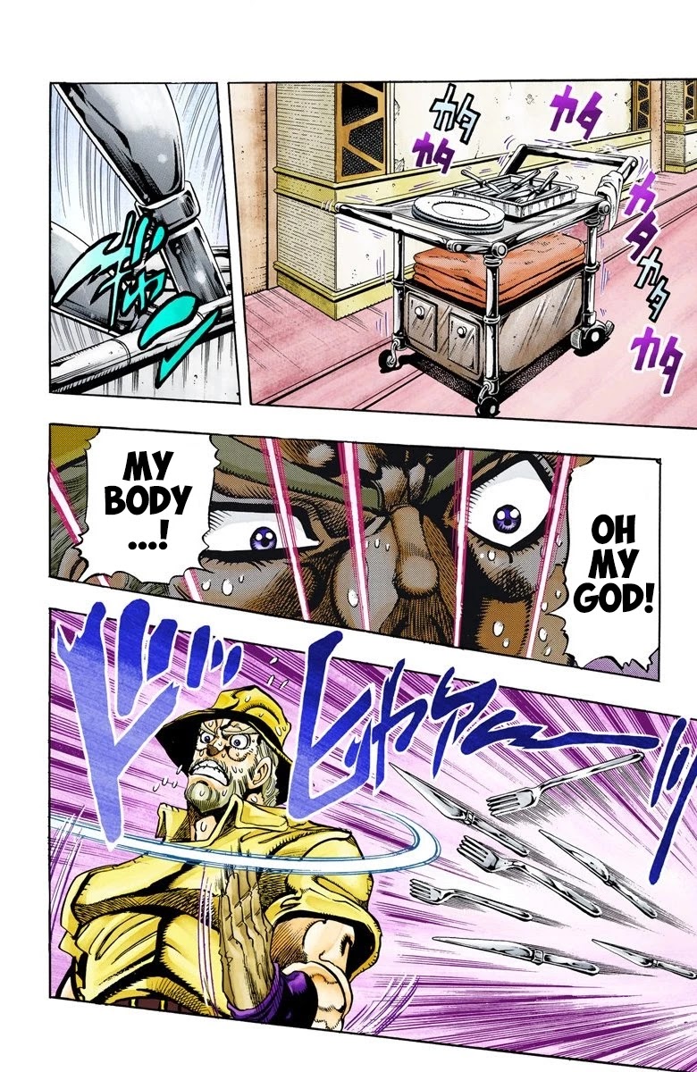 JoJo's Bizarre Adventure Part 3 - Stardust Crusaders (Official Colored) chapter 87 page 12