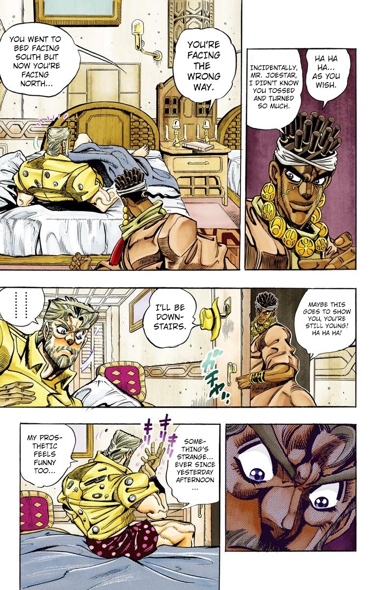 JoJo's Bizarre Adventure Part 3 - Stardust Crusaders (Official Colored) chapter 87 page 3