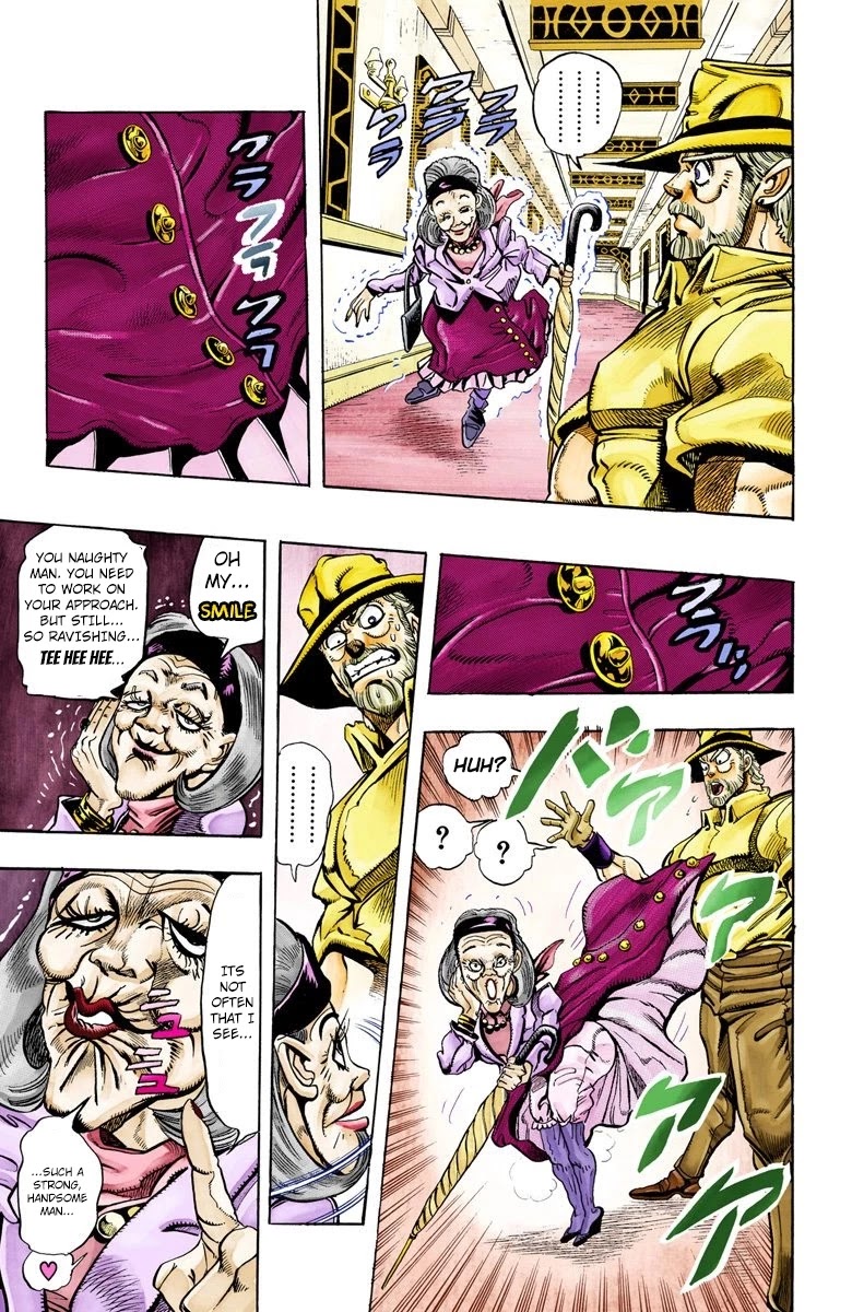 JoJo's Bizarre Adventure Part 3 - Stardust Crusaders (Official Colored) chapter 87 page 9