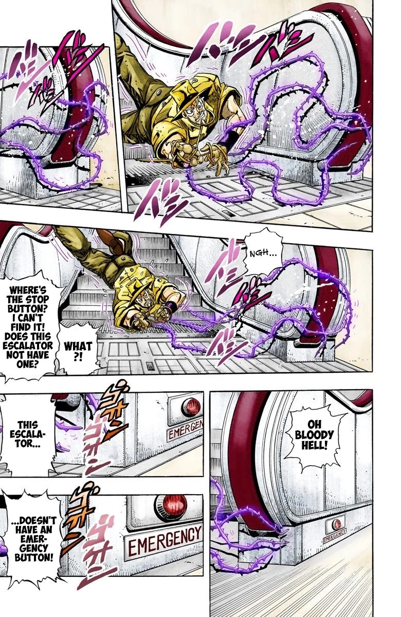 JoJo's Bizarre Adventure Part 3 - Stardust Crusaders (Official Colored) chapter 88 page 3