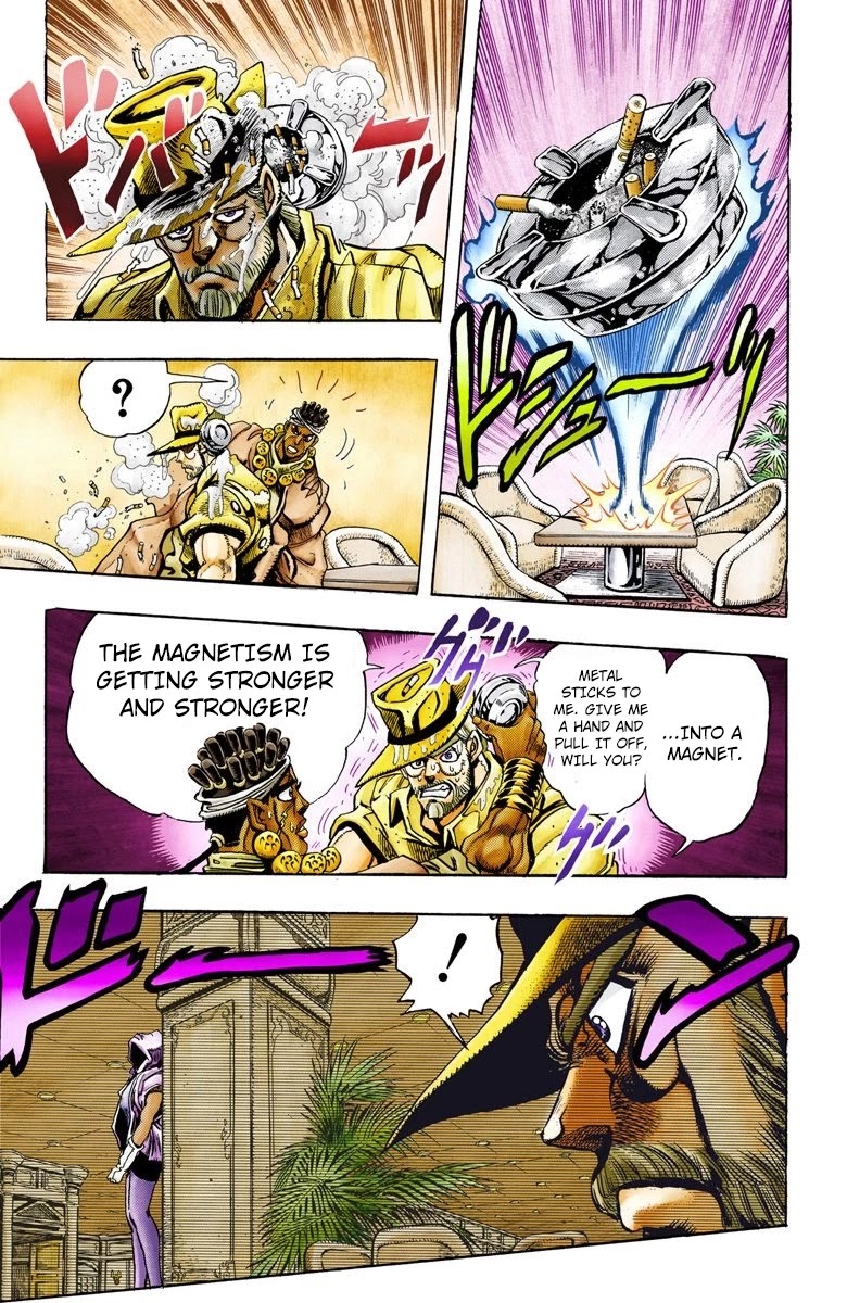 JoJo's Bizarre Adventure Part 3 - Stardust Crusaders (Official Colored) chapter 88 page 7